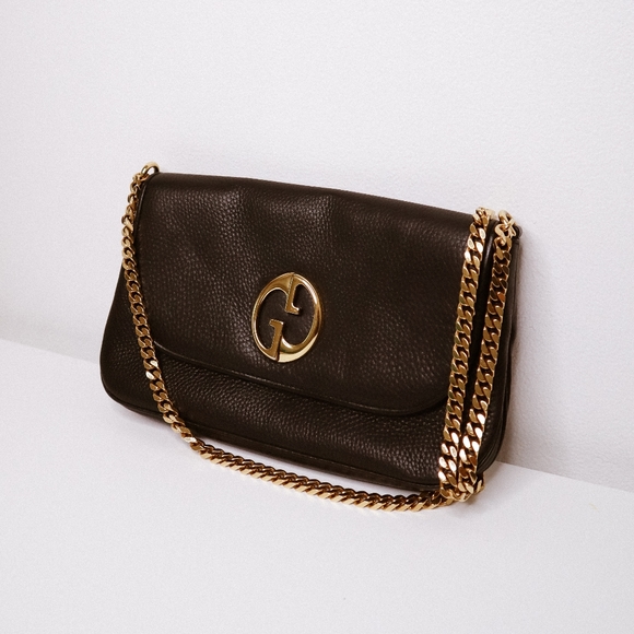 ☆SOLD☆ Gucci 1973 Shoulder Handbag - Picture 1 of 11